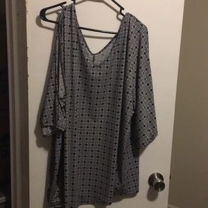 Cold shoulder top
